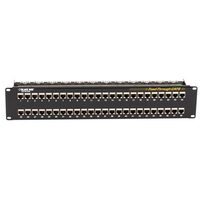 JPM814A, Cat6 Feed-Through Patch Panels - Black Box