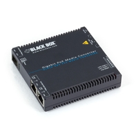 LGC5200A: (2) 10/100/1000 Mbps RJ45, (1) 100/1000M SFP, Distance selon SFP, Mode selon le SFP, Connecteur selon SFP, AC/DC