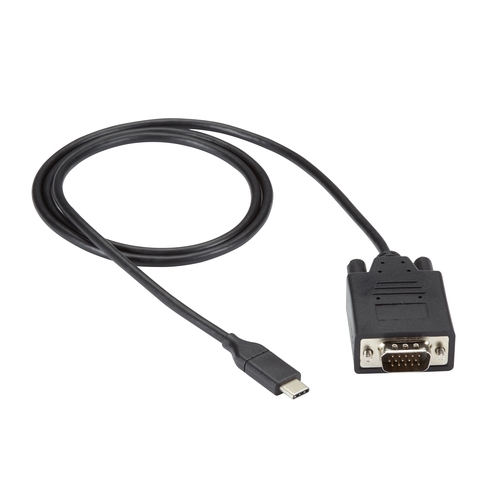 VA-USBC31-VGA-003, USB-C Adapter Cable - USB-C to VGA Adapter, 1920x1200 / 1080p, 1.2 Alt Mode - Box