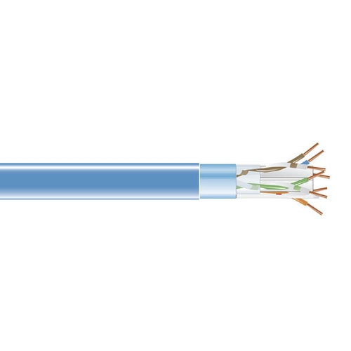 EVNSL0601A-1000, CAT6 Bulk Cable F/UTP 400MHz Solid PVC - Black Box